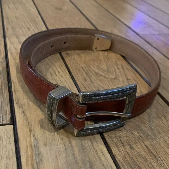 Brighton | Accessories | Vintage Brown Leather Brighton Belt  display picture 1